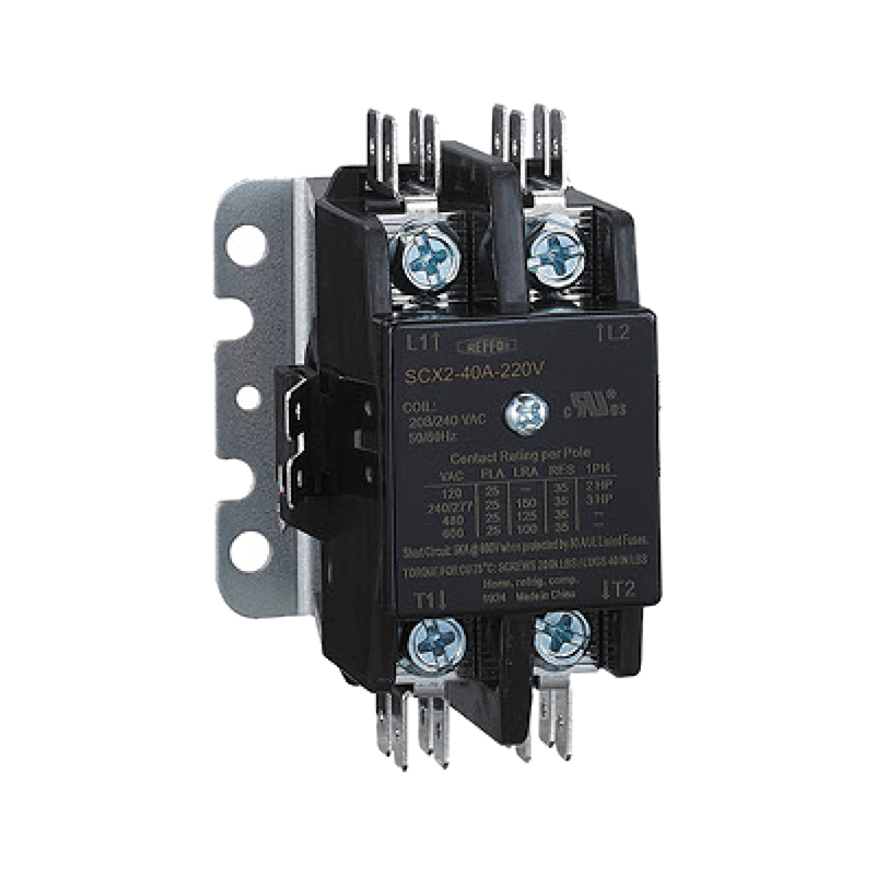 SCX2 primary and secondary contactors